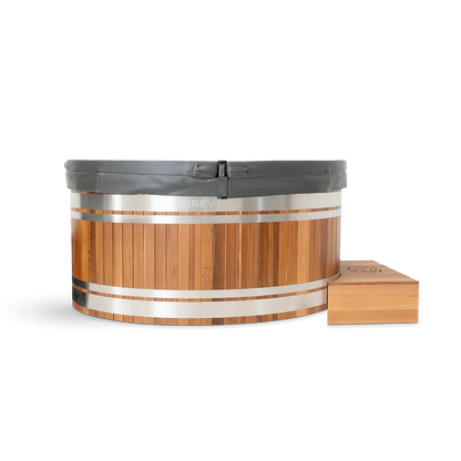 Revel Glacier Duo – Premium Cedar Ice Bath V3 Revel Saunas