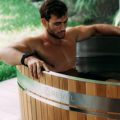 Revel Glacier Duo – Premium Cedar Ice Bath Revel Saunas