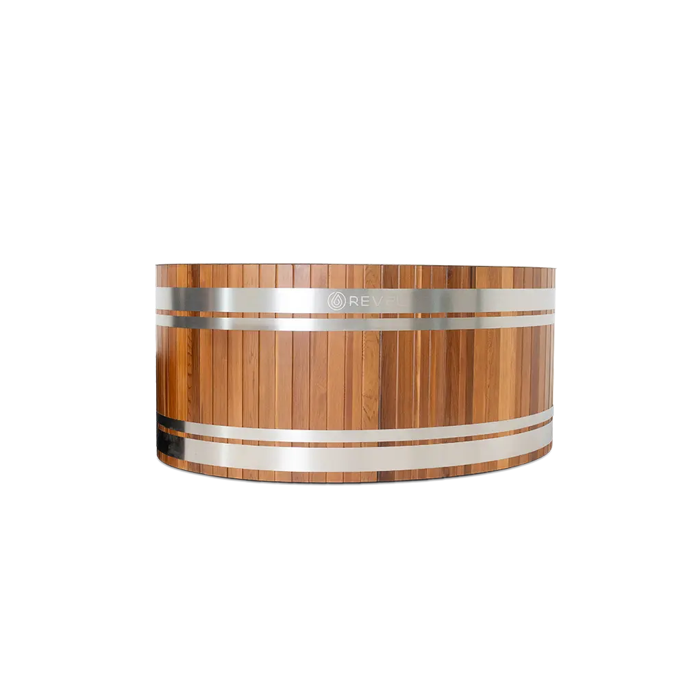 Revel Glacier Duo – Premium Cedar Ice Bath V3 Revel Saunas