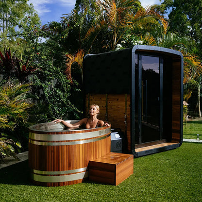 Revel Glacier Duo – Premium Cedar Ice Bath V3 Revel Saunas