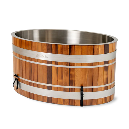 Revel Glacier Solo – Premium Cedar Ice Bath Revel Saunas