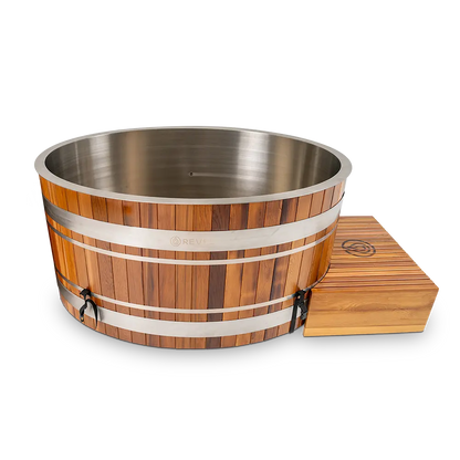 Revel Glacier Solo – Premium Cedar Ice Bath Revel Saunas