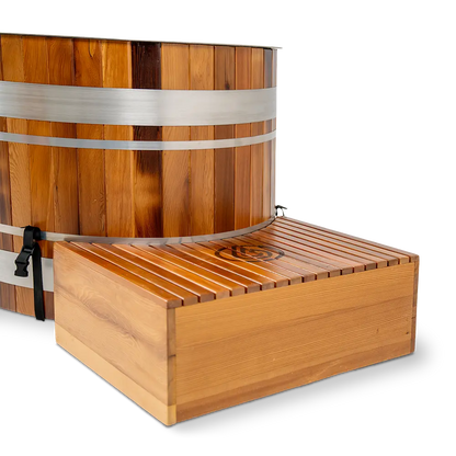Revel Glacier Solo – Premium Cedar Ice Bath Revel Saunas