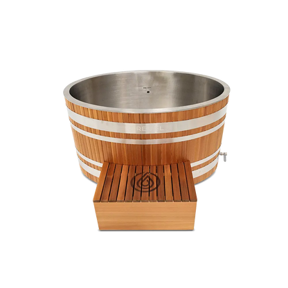 Revel Glacier Solo – Premium Cedar Ice Bath Revel Saunas