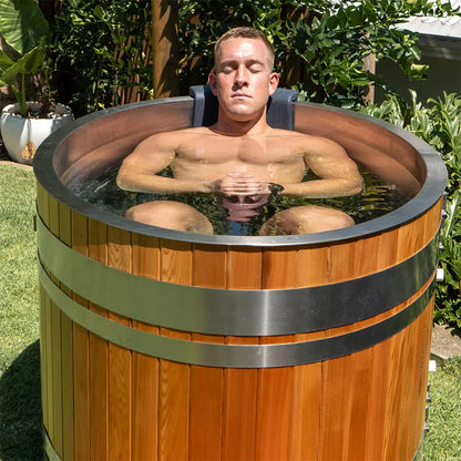 Revel Glacier Solo – Premium Cedar Ice Bath Revel Saunas
