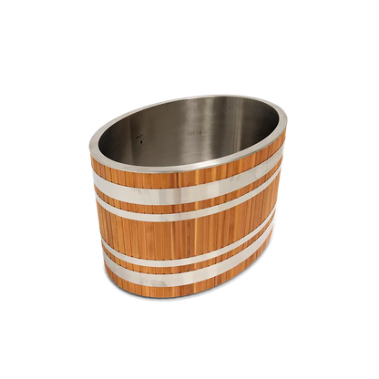 Revel Glacier Solo – Premium Cedar Ice Bath Revel Saunas