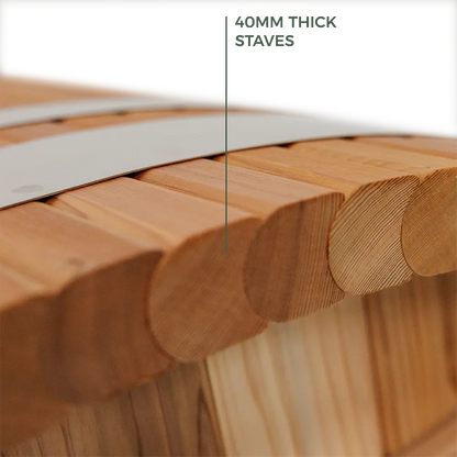 Revel Aura 3P Infrared Sauna with Glacier Solo Ice Bath and 1HP Chiller Revel Saunas