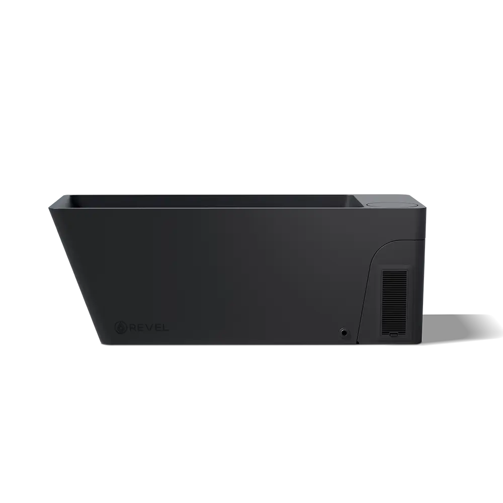 Revel Glasur All in One Ice Bath - Black Revel Saunas