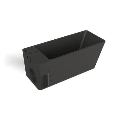 Revel Loom 4P Traditional Finnish Sauna with Glasur All in One Ice Bath Black Revel Saunas