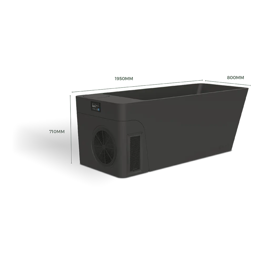 Revel Glasur All in One Ice Bath Revel Saunas