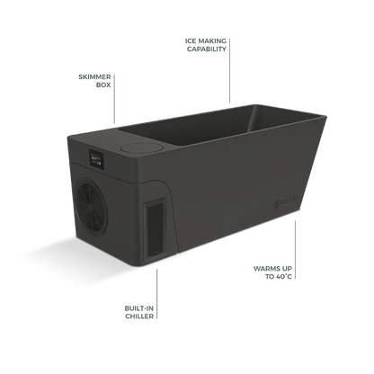 Revel Glasur X All in One Ice Bath Revel Saunas
