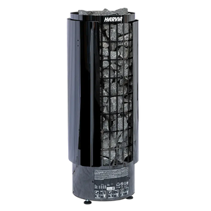 6.8KW Harvia Electronic Black Cilindro Heater with Xenio Wifi