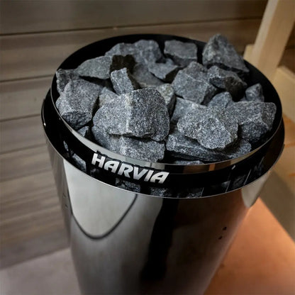Harvia Electronic Black Cilindro Pillar Heater 6.8KW - PC70 Revel Saunas