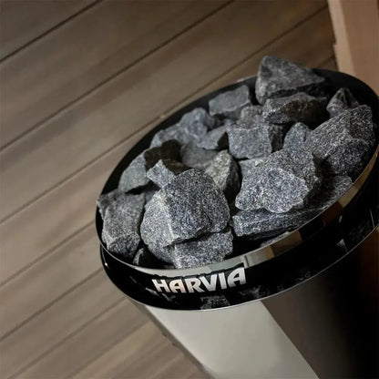 Harvia Electronic Black Cilindro Heater Revel Saunas
