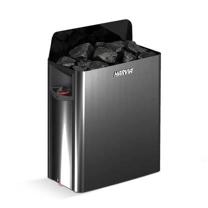 Harvia Manual Black Wall Heater 4.5KW - SW45 Revel Saunas