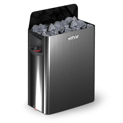 Harvia Manual Black Wall Heater 9KW - SW90 Revel Saunas