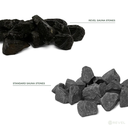 20kg Harvia Vulcanite Sauna Stones Revel Saunas