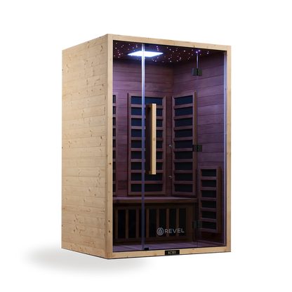 Revel Kora 2 Person Far Infrared Sauna - Next Gen Revel Saunas