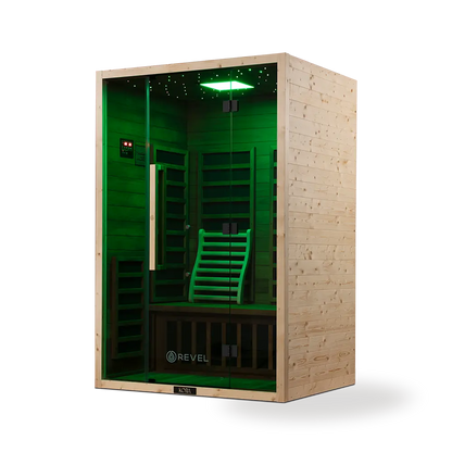 Revel Kora 2 Person Far Infrared Sauna - Next Gen Revel Saunas