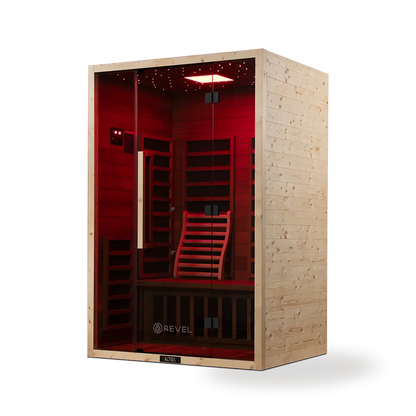 Revel Kora 2 Person Far Infrared Sauna - Next Gen Revel Saunas