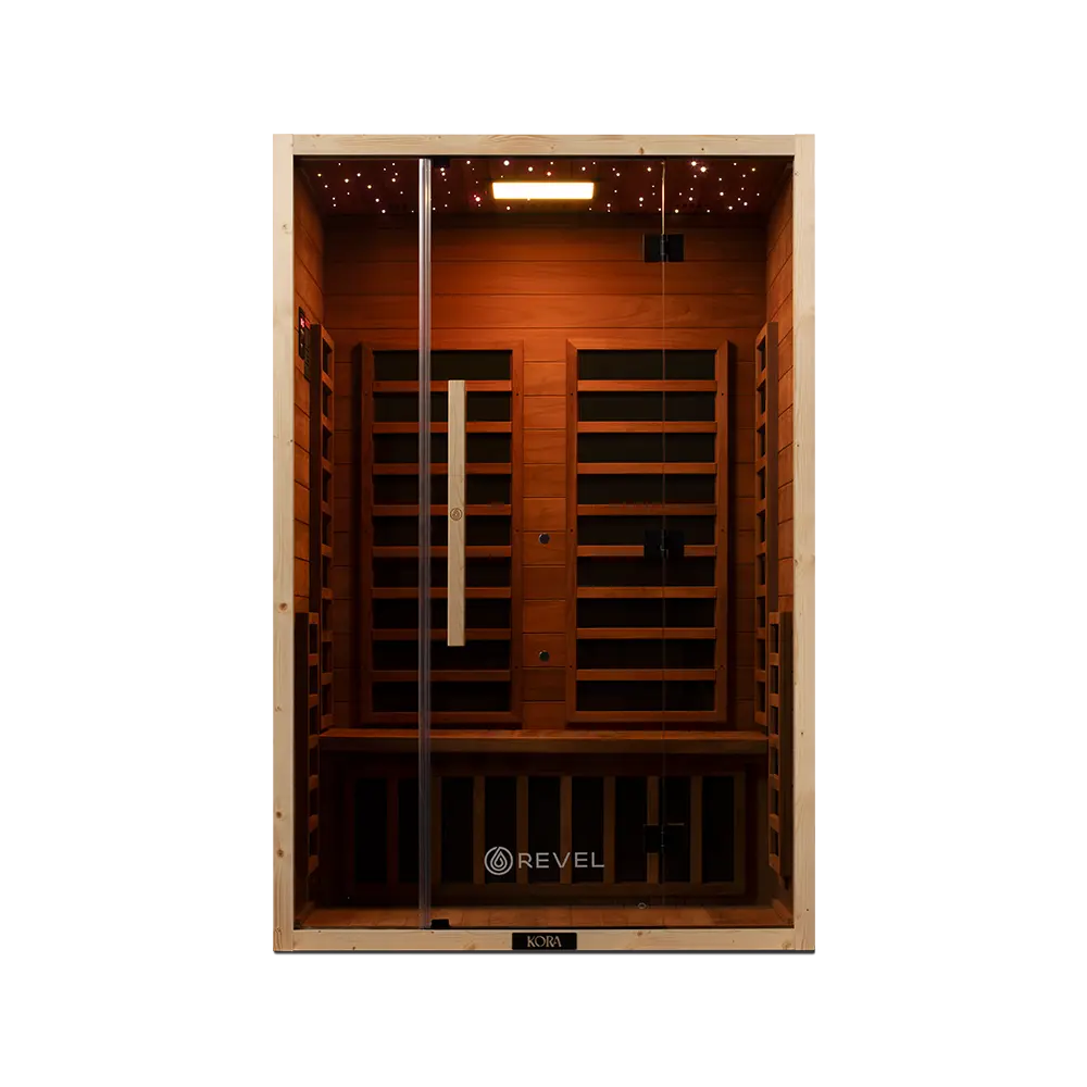 Revel Kora 2 Person Far Infrared Sauna - Next Gen Revel Saunas