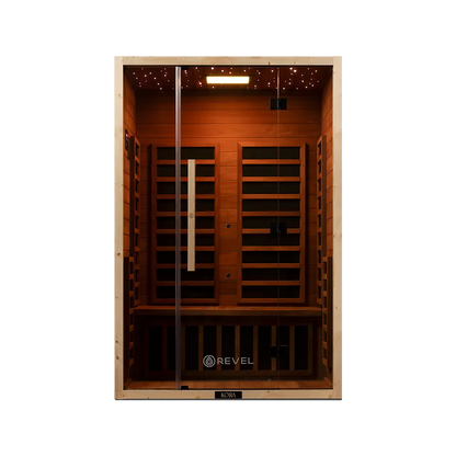 Revel Kora 2 Person Far Infrared Sauna - Next Gen Revel Saunas