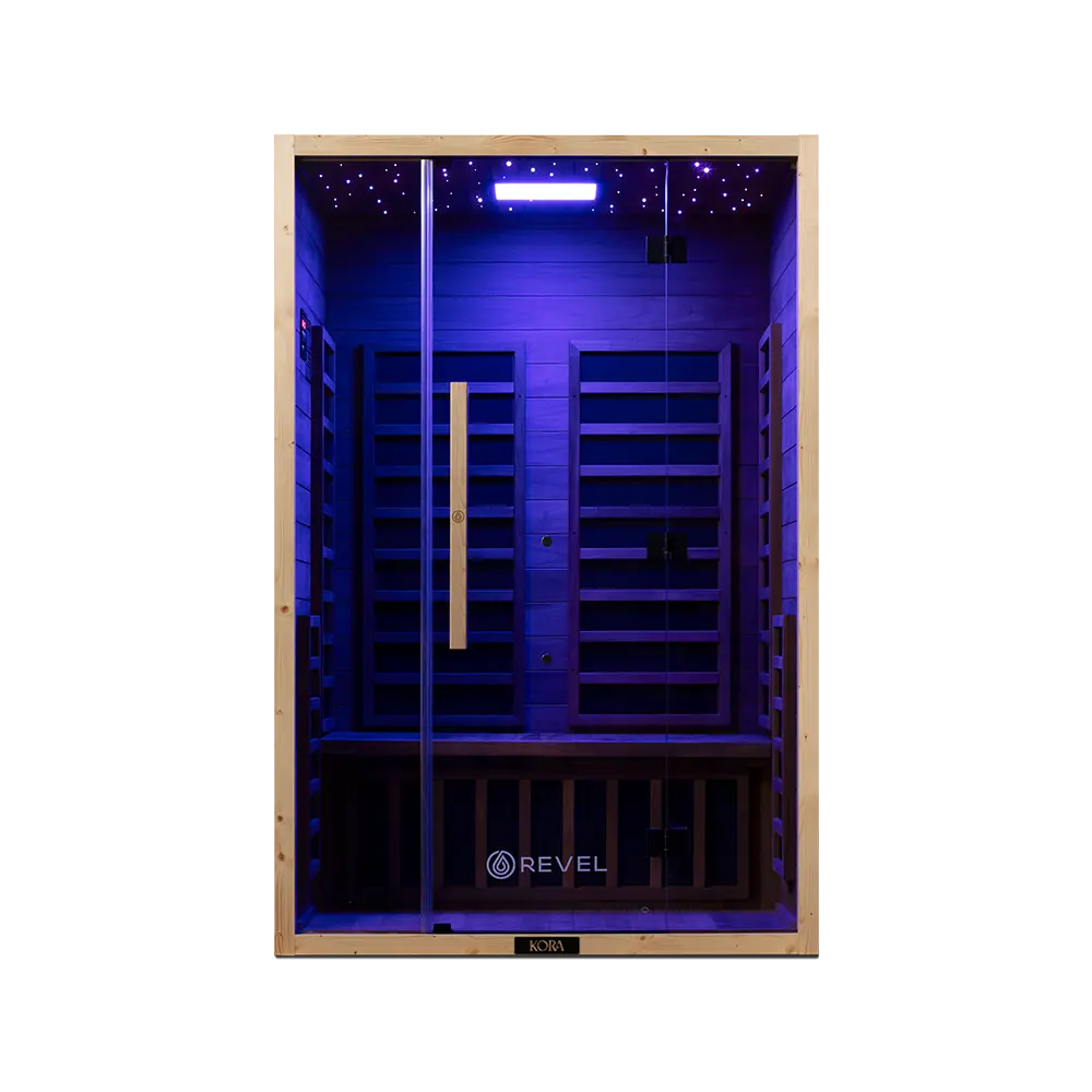 Revel Kora 2 Person Far Infrared Sauna - Next Gen Revel Saunas
