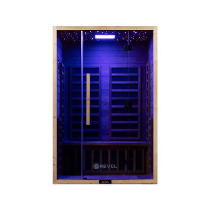 Revel Kora 2 Person Far Infrared Sauna - Next Gen Revel Saunas