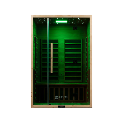 Revel Kora 2 Person Far Infrared Sauna - Next Gen Revel Saunas