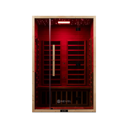Revel Kora 2 Person Far Infrared Sauna - Next Gen Revel Saunas