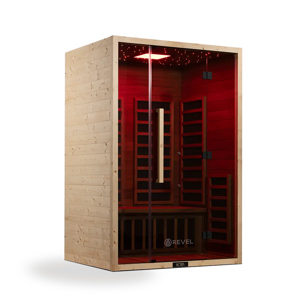 Revel Kora 2 Person Far Infrared Sauna - Next Gen Revel Saunas