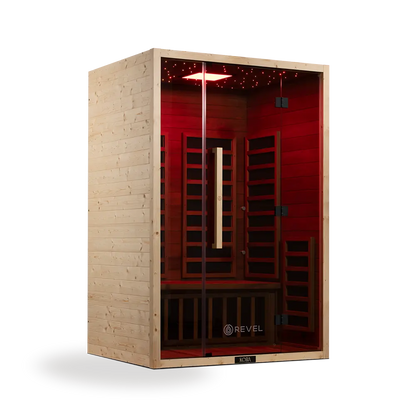 Revel Kora 2 Person Far Infrared Sauna - Next Gen Revel Saunas