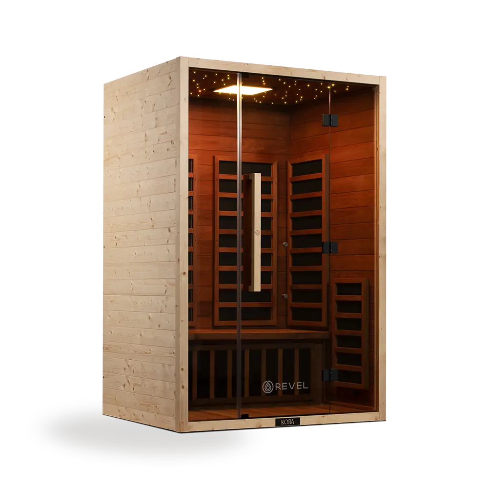 Revel Kora 2 Person Far Infrared Sauna - Next Gen Revel Saunas