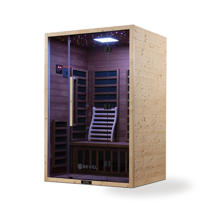 Revel Kora 2 Person Far Infrared Sauna - Next Gen Revel Saunas