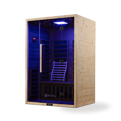 Revel Kora 2 Person Far Infrared Sauna - Next Gen Revel Saunas