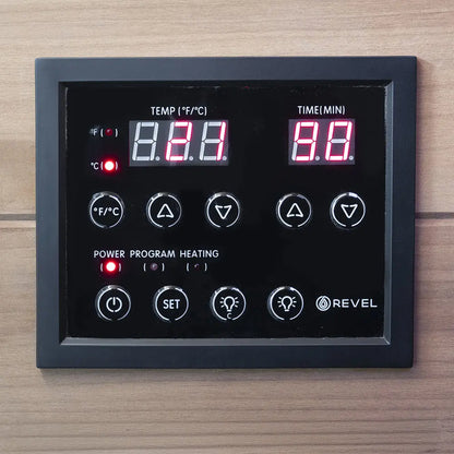 Revel Kora 3 Person Far Infrared Sauna - Next Gen Revel Saunas