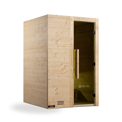 Revel Kuusi 2 Person Traditional Finnish Sauna Revel Saunas