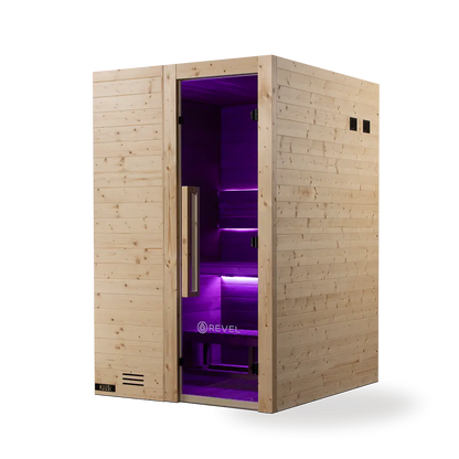 Revel Kuusi 2 Person Traditional Finnish Sauna Revel Saunas