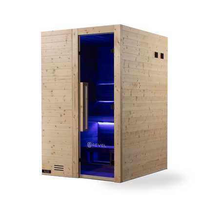 Revel Kuusi 2 Person Traditional Finnish Sauna Revel Saunas