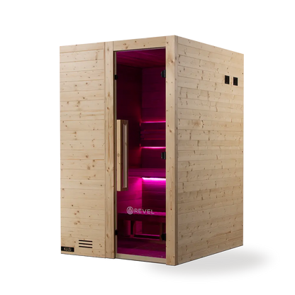 Revel Kuusi 2 Person Traditional Finnish Sauna Revel Saunas