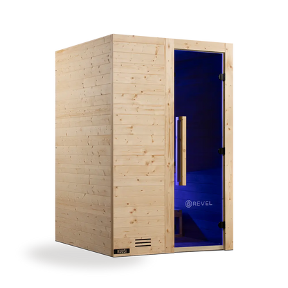 Revel Kuusi 2 Person Traditional Finnish Sauna Revel Saunas