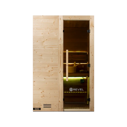Revel Kuusi 2 Person Traditional Finnish Sauna Revel Saunas
