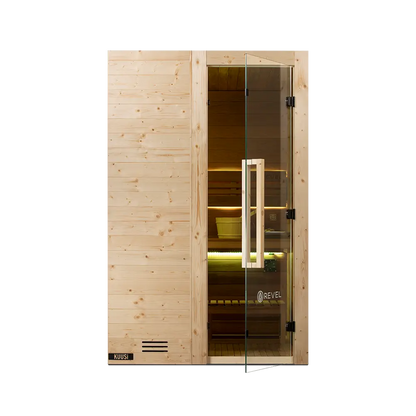Revel Kuusi 2 Person Traditional Finnish Sauna Revel Saunas