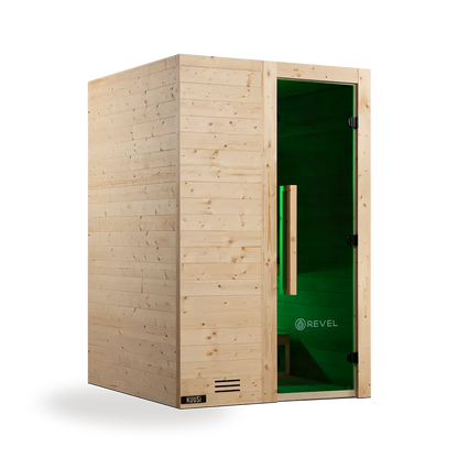 Revel Kuusi 2 Person Traditional Finnish Sauna Revel Saunas