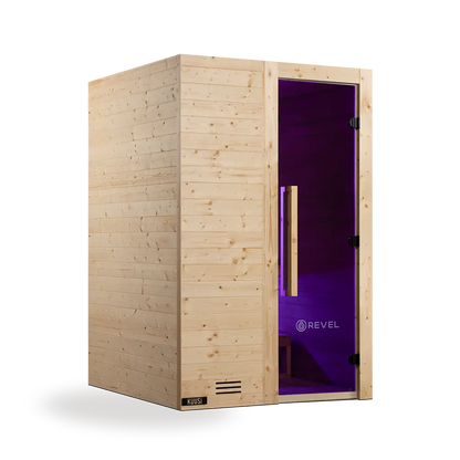 Revel Kuusi 2 Person Traditional Finnish Sauna Revel Saunas
