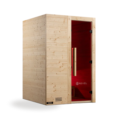 Revel Kuusi 2 Person Traditional Finnish Sauna Revel Saunas
