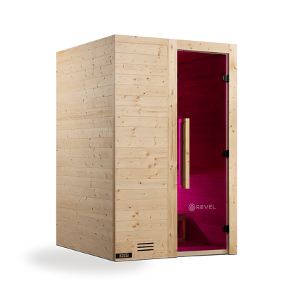 Revel Kuusi 2 Person Traditional Finnish Sauna Revel Saunas