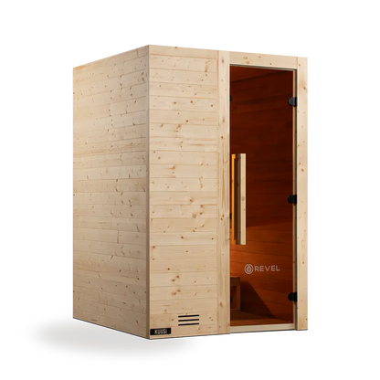 Revel Kuusi 2 Person Traditional Finnish Sauna Revel Saunas
