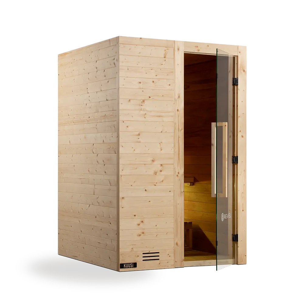 Revel Kuusi 2 Person Traditional Finnish Sauna Revel Saunas