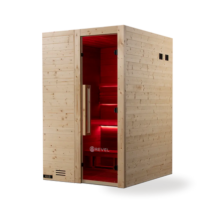 Revel Kuusi 2 Person Traditional Finnish Sauna Revel Saunas